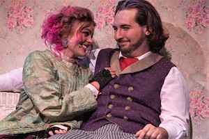 'Sweeney Todd' actors on stage in costume